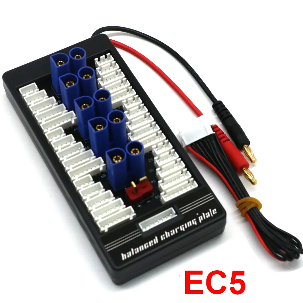 XT60 XT30 XT90 T-Plug EC3 EC5 Parallel Lipo Batterie Lade Board 2-6S für ISDT Q6 PL6 PL8 Ladegerät IMAX B6 B6AC B8 Ladegerät