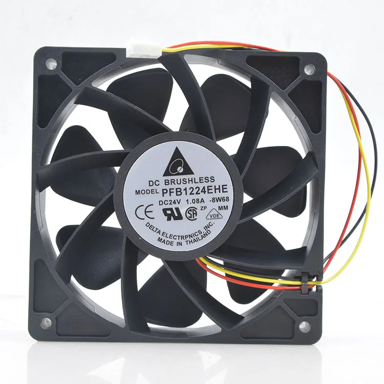 

12 cm 24 v 1.08 A PFB1224EHE 12038 inverter testing fan violence