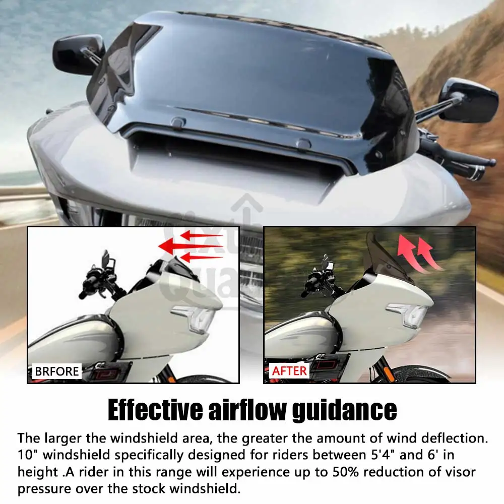 Motorcycle Accessories Windscreens Wind Deflectors Wind Splitter  For Harley Road Glide FLTRXSE FLTRX FLTRXSTSE 2023 2024-later