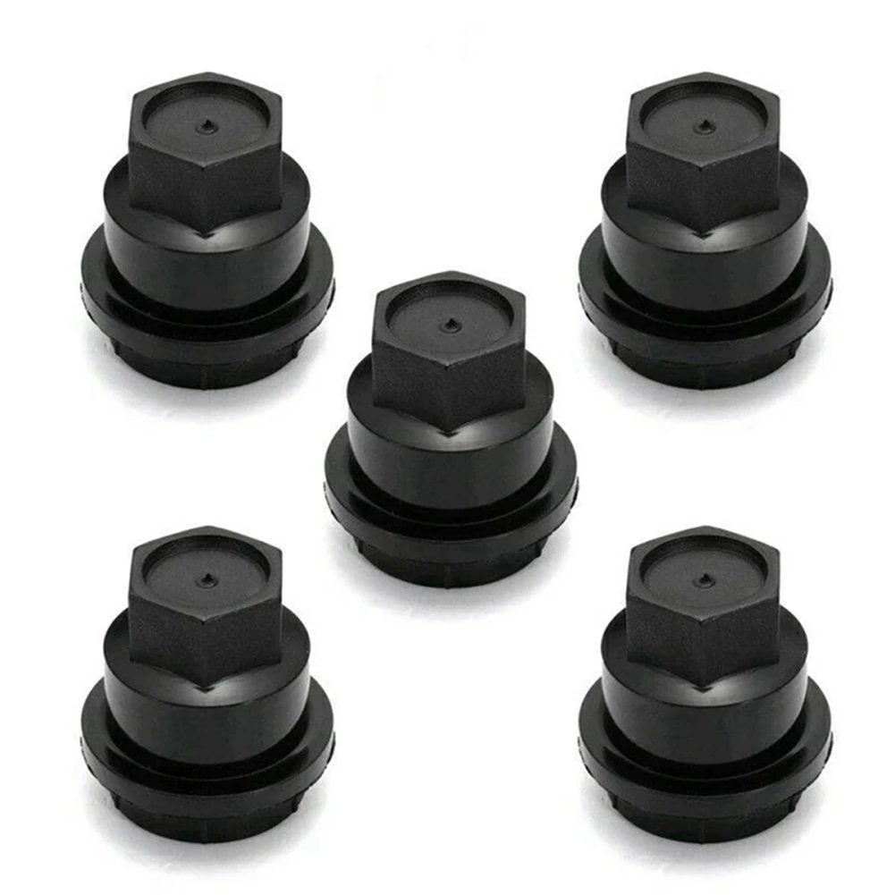 A52T20Pcs Black Lug Nut Covers Cap for Chevrolet S10 Blazer & for GMC Jimmy Sonoma 15661036