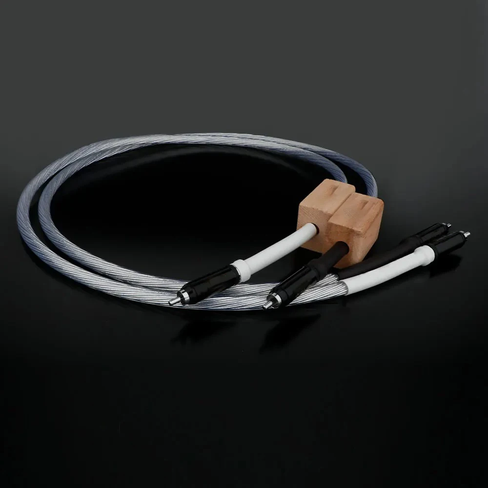 

Nordost ODIN 2 RCA Audiophile Signal line OCC silver plating audio cable CD amplifier tube cable With WBT 0102ag Connector
