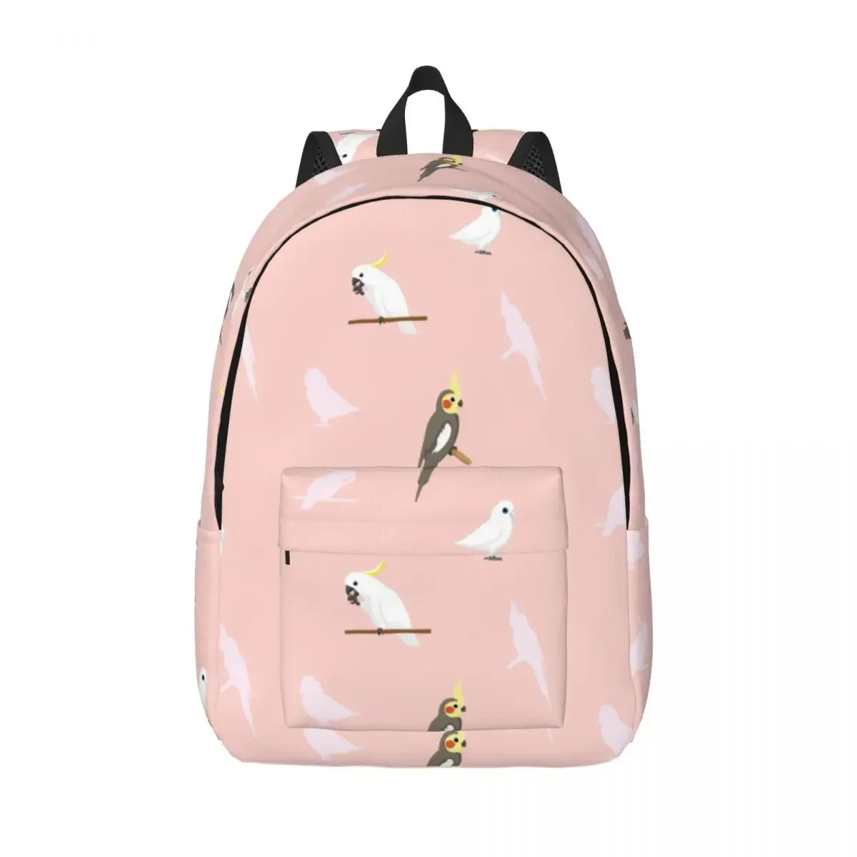 Schoolbag Student Backpack Funny Birds Of Parrot Cockatiel Corella Cockatoo Shoulder Backpack Laptop Bag School Backpack