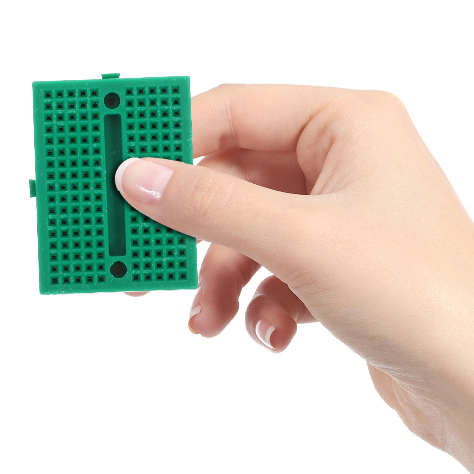 

6Pcs Laboratory Breadboard Mini Small Breadboards Solderless Plastic Boards for Science Experiments Bread Board