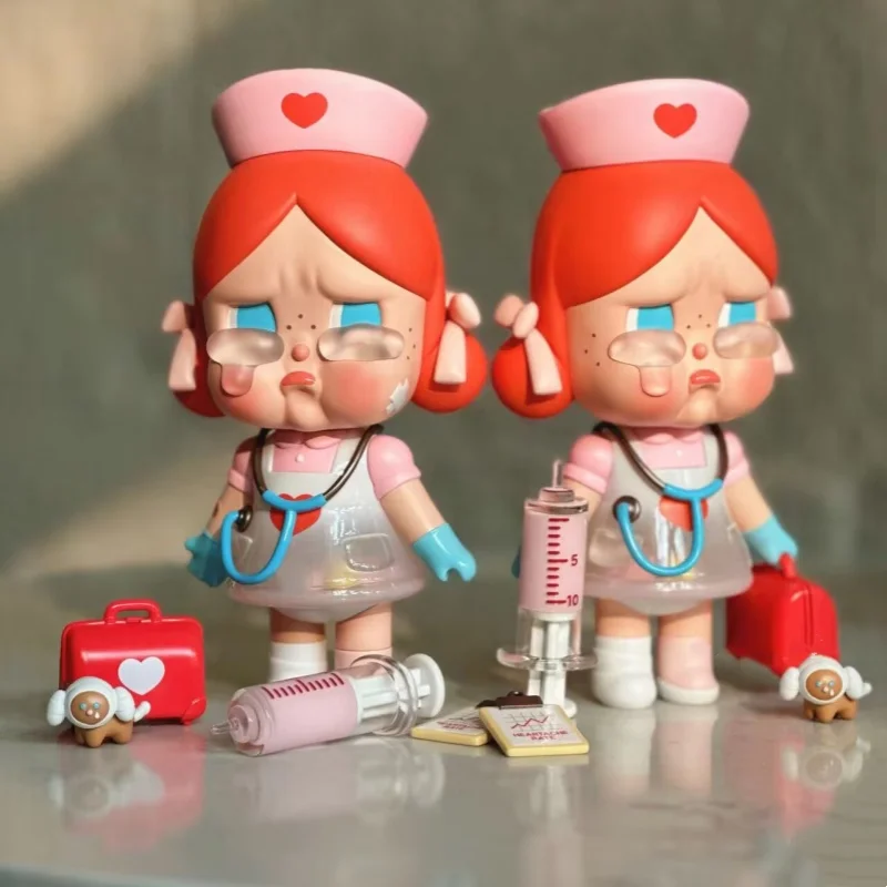 

Crybaby Healer фигурка из серии первичных цветов, модная Кукла, милая фигурка, Коллекционная модель, игрушки, декор комнаты, фигурка, подарок