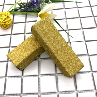 

2.5*2.5*8.5cm gold black laser kraft Paper Box DIY Lipstick Perfume Essential Oil Bottle packaging box valve tube packag