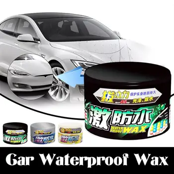 Soft 99 Waterproof Coated Solid Wax, Water Block Wax Car W65 Wax Waterproof Accessories Car Cleaning 300g G3Z4