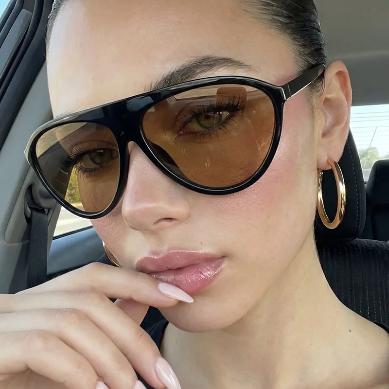 

Stylish Aviator-Style Sunglasses 2026 New Trendy Street Style Sun Glasses Women's INS Style Outdoor UV-Protective Shades