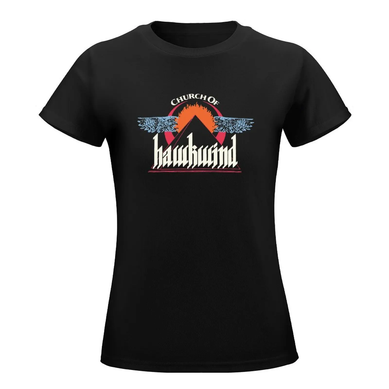 Hawkwind Tri-blend T-Shirt vintage clothes oversized animal print tops Women clothing