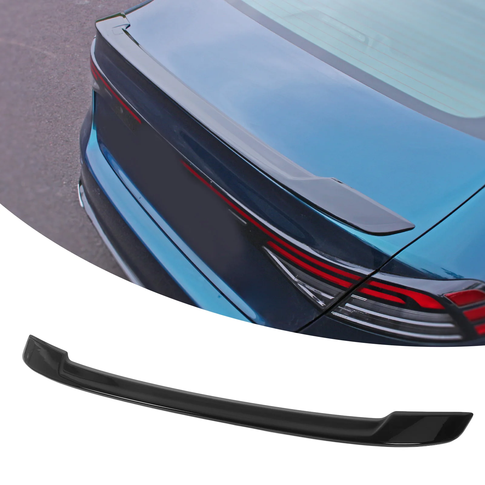 

Задний спойлер багажника глянцевый черный аэродинамический улучшает стабильность для Accord 11-го поколения от 2023 до 2024 года