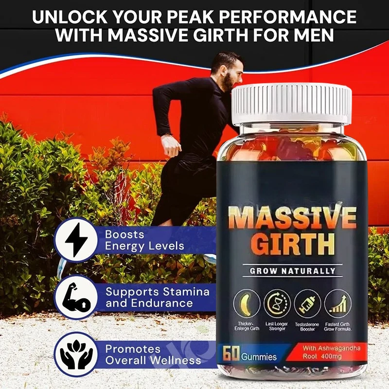 

TK's Best-selling Product, Male Health Gummies South African Drunken Eggplant Candy Massive Girth Enhances Performance & Energy