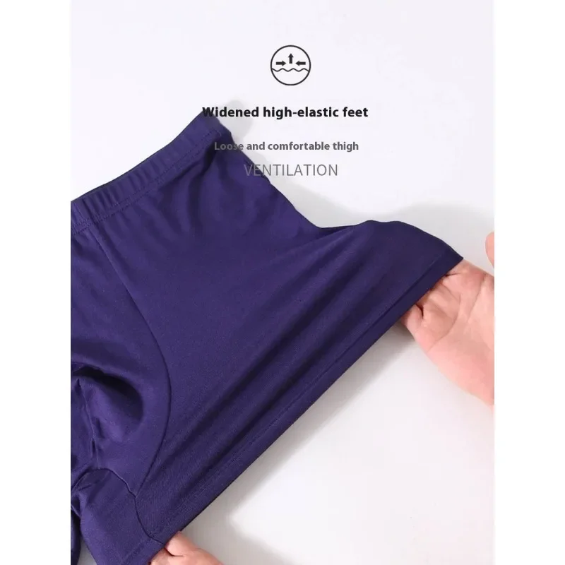 Männer Licht Inkontinenz Unterwäsche 100 ml Ältere Atmungsaktive Absorption Urin Verdickte Schritt Shorts Waschbar Boxer Patienten Hosen