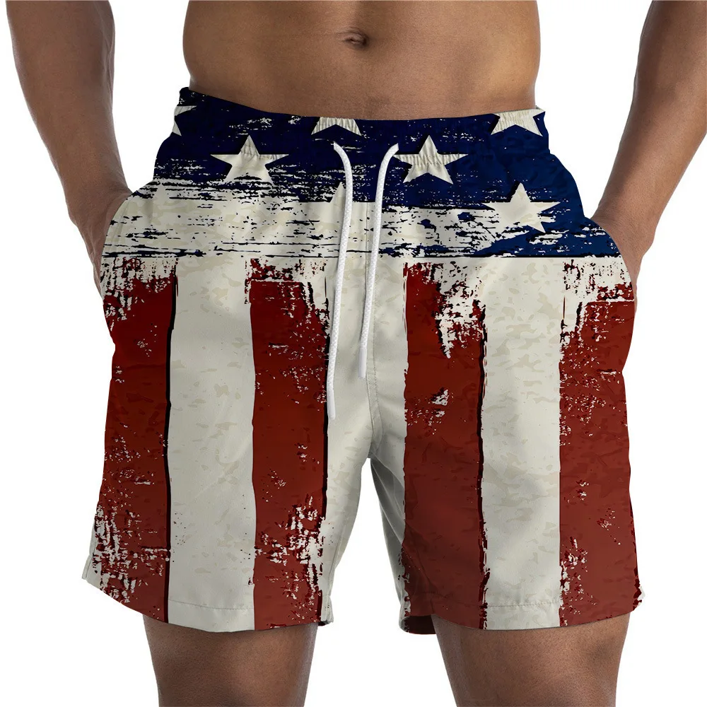 3D Independence Day Print Clothing Fashion Men Women Shorts Plus Size S-7XL Streetwear Pants Cargo Shorts Men Basketball Summer