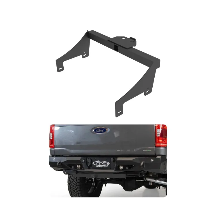 

Black Stainless Steel Tow Hitch, Off-Road 4x4 Accessory, Rear Tow Hitch for Ford Raptor F-150