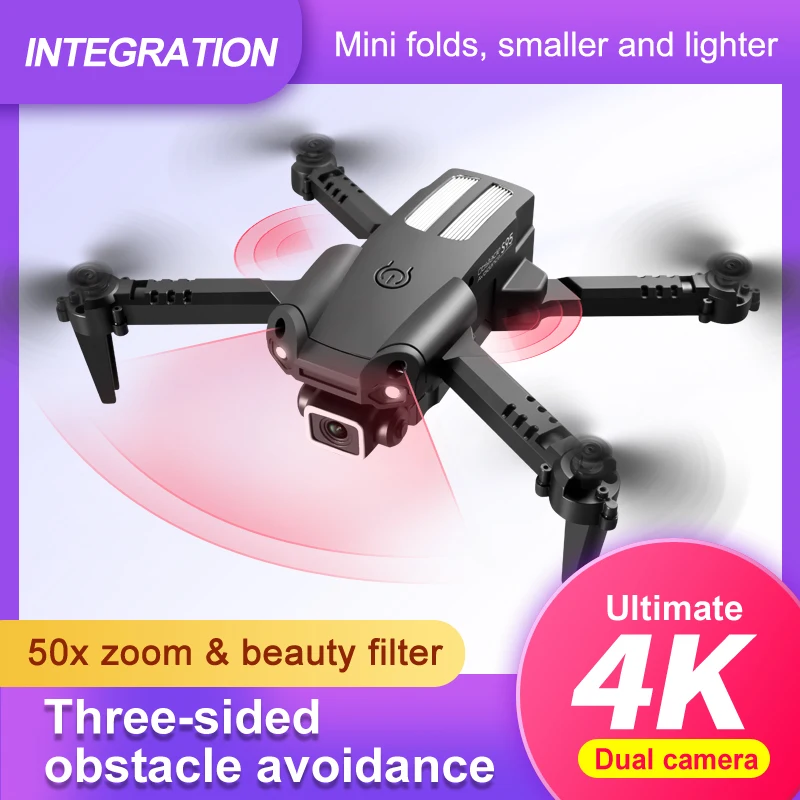 

S95 GPS mini Wi-Fi Drone 4K Professional with HD Camera 2.4G Foldable Quadcopter Children Headless Mode RC Helicopter Toy