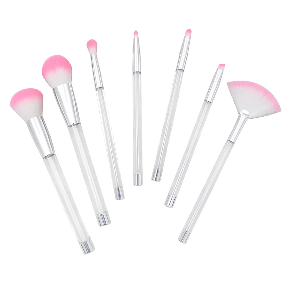 

7 Pcs Make up Kit Kits Makeup Applicators Eyeshadow Concealer Brush Brushes with Case Major