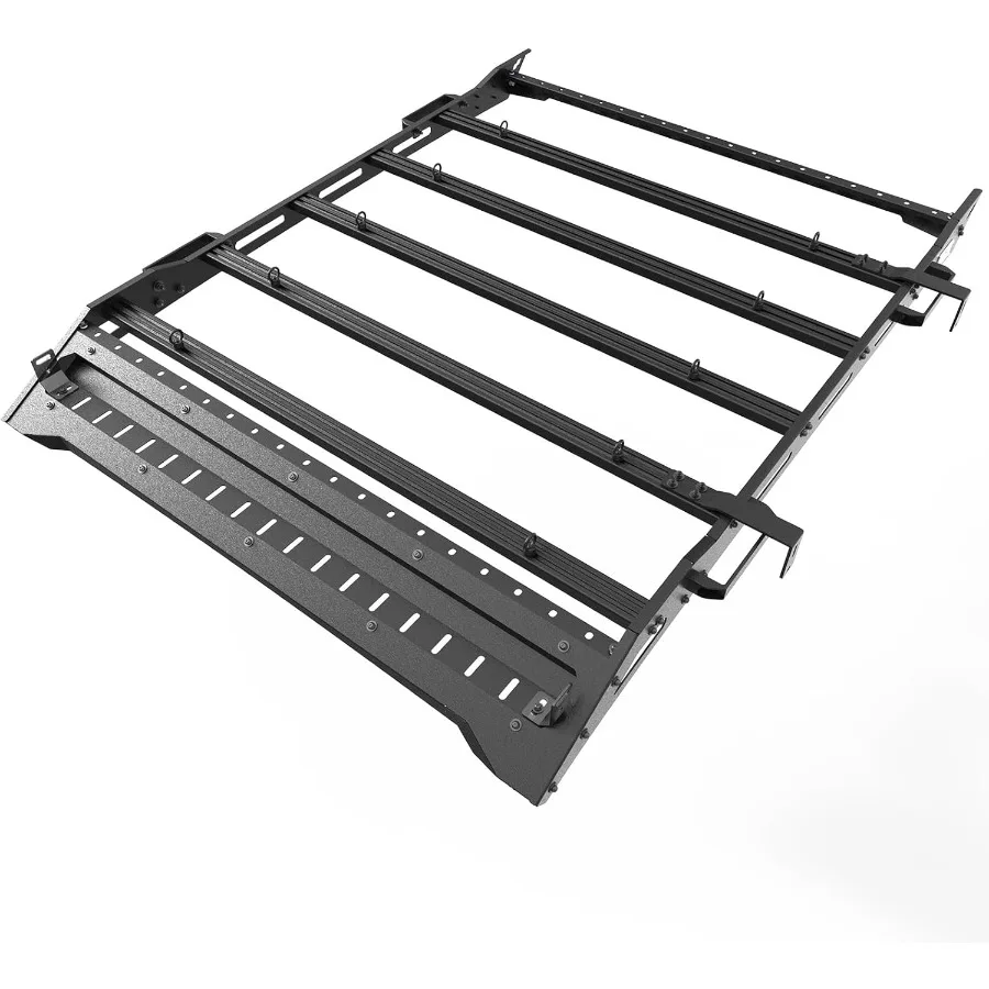 

Heavy Duty Roof Rack for 4th Gen 2024+ Tacoma Double Cab Crew Cab with 4 Full Size Doors Ideal for OffRoad Adventures and Campi