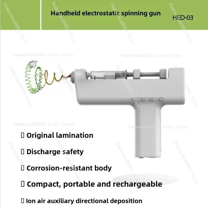 

MG-HED-03 Portable Rechargeable Handheld Electrospinner In situ film laminating machine for New Material Research