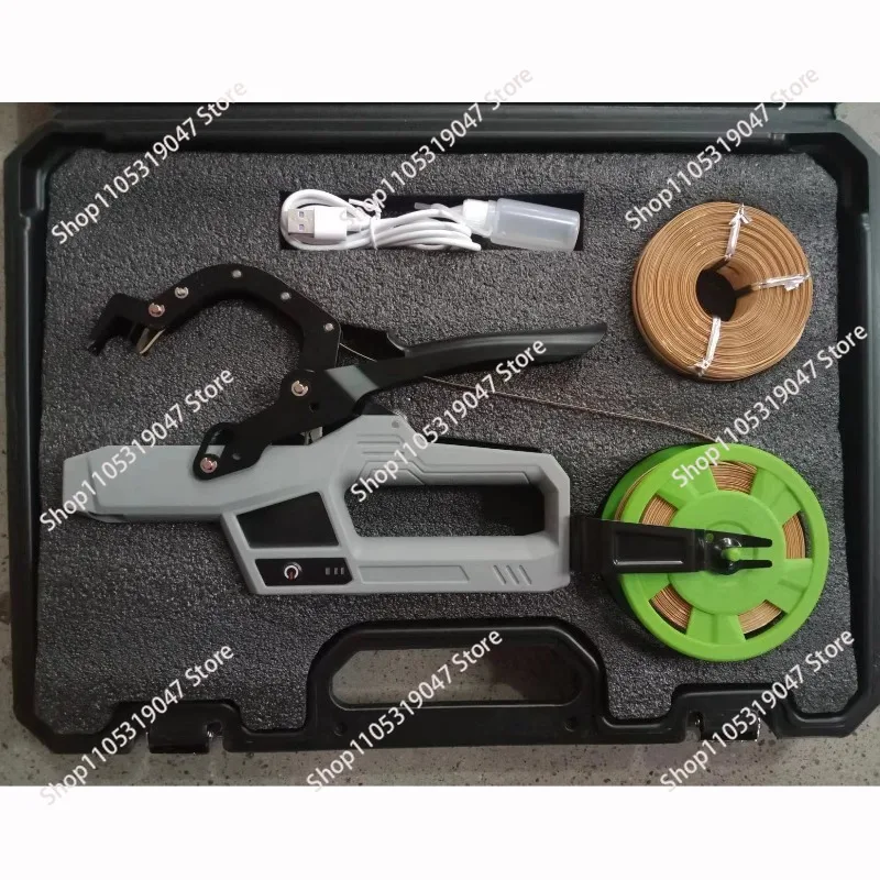Electric Branch Binding Machine  Plant Branch Tying Binding  Tool Grape Kiwi Tomato Vines Tied Branch Binding Device