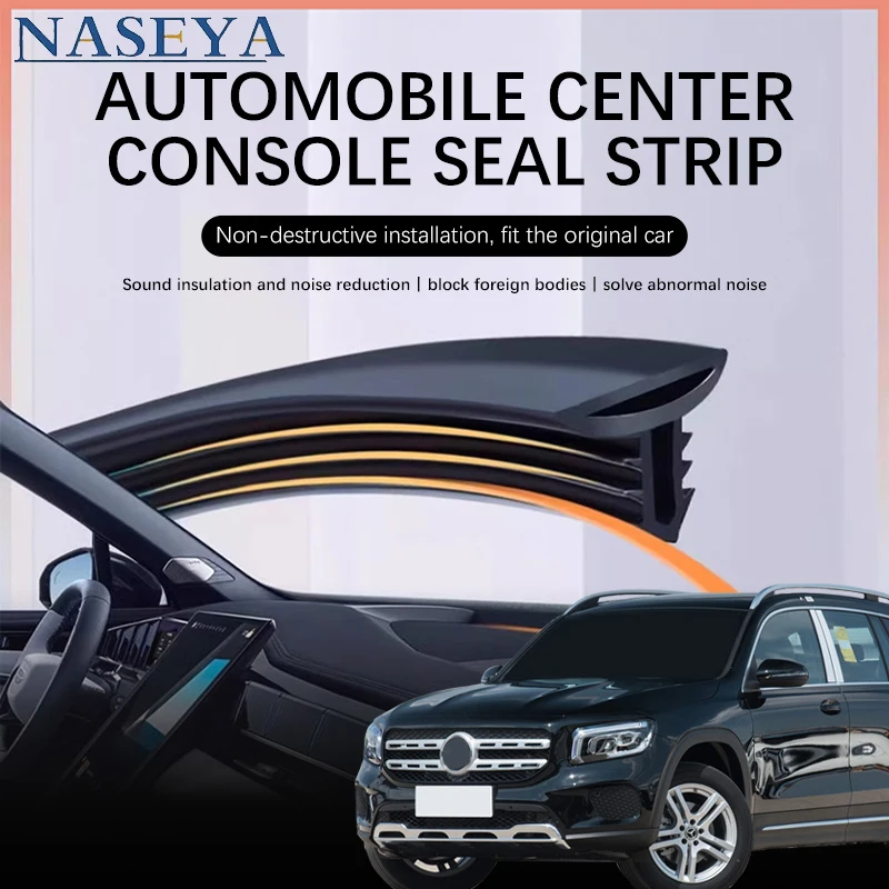 

Car Sealing Strips Dashboard Soundproof Rubber Strip Dustproof & Noiseproof Decoration For Mercedes Benz GLB CLE CLA W177 W205