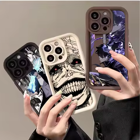 S-Solo Levelings Phone Case For INFINIX GT 10 20 Pro HOT 50 40 30 Play 30I 40I Smart 9 8 7 CAMON 20 30 PRO Soft Anime Casing