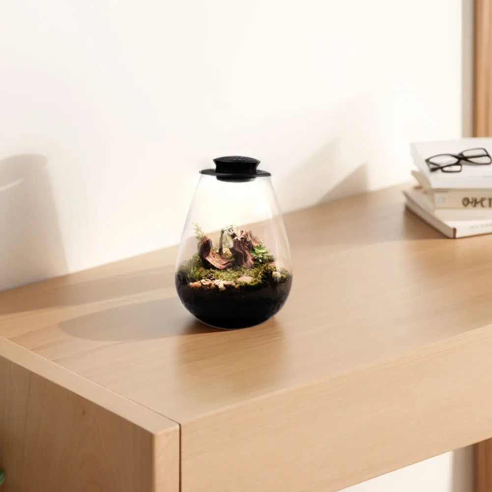 

Микроландшафтный светильник для выращивания растений с мехом папоротника с таймером Микропейзажная лампа для выращивания растений Свет для выращивания растений в помещении