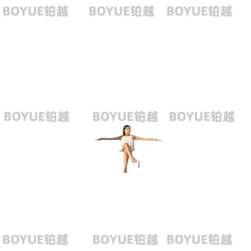 Outdoor Teak Sofa Bed for Balcony Poolside Villa Hotel Courtyard Garden Patio Furniture Shade Canopy Daybed Lounge