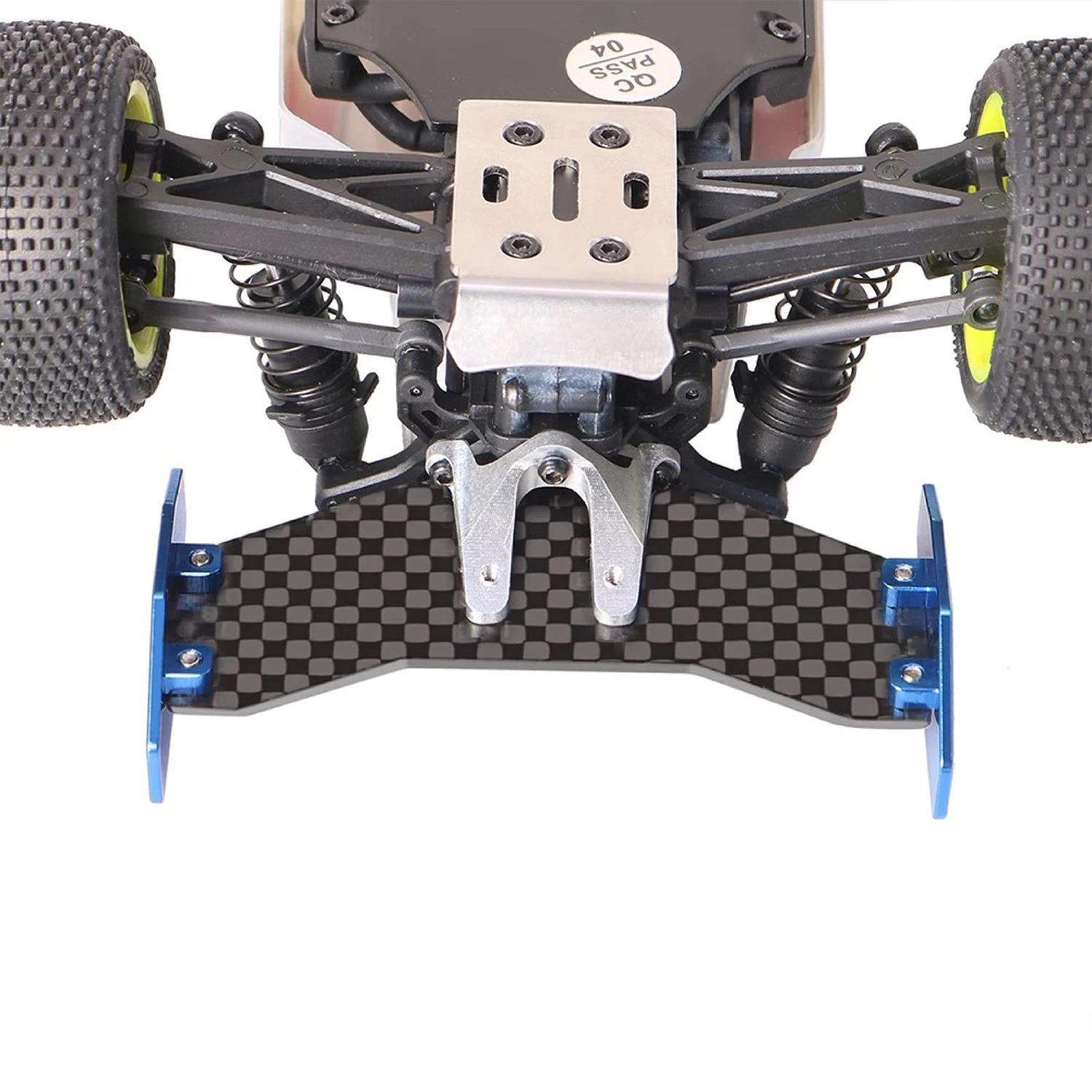 Lightweight Carbon Fiber RC Tail Wing Aluminum RC Rear Wing for Losi 1/24 Micro-B Wltoys 2WD Buggy High-Performance Upgrade Part