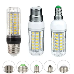 Dimmable LED Corn Bulb B22 E12 E14 E26 E27 AC/DC 12V LED Light Lamp 20W 5730SMD Super Bright LED Light for Home 360° Lighting