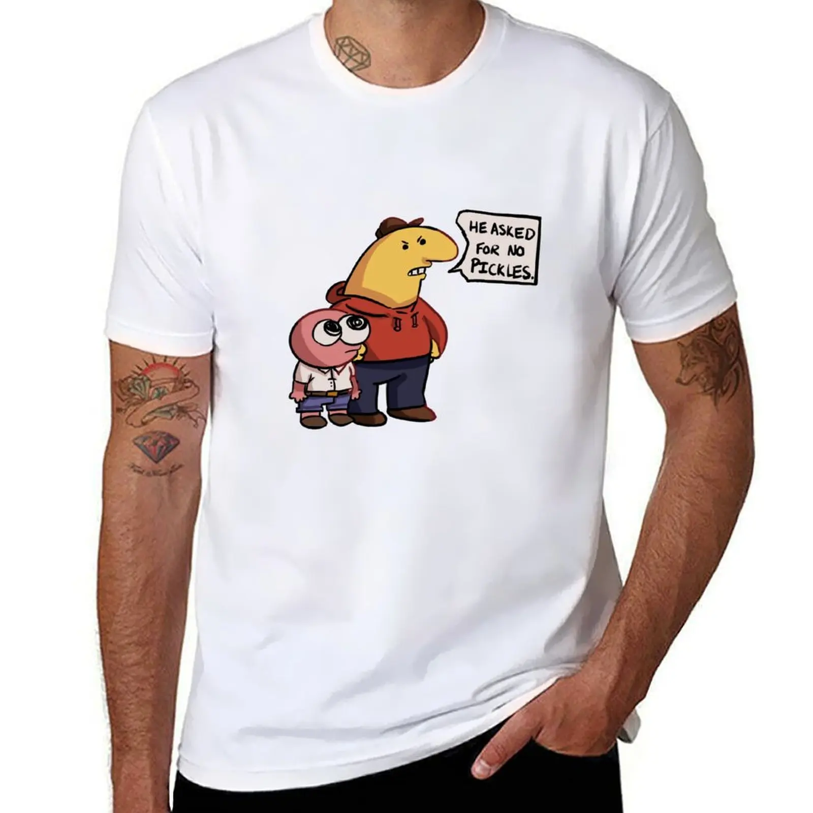 

shirts Pim man soft Smiling t and 100% Friends T-Shirt Charlie cotton for tshirt cotton