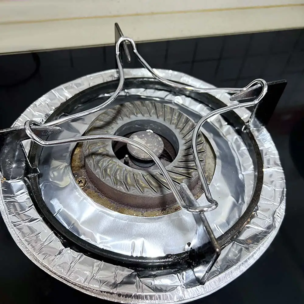 Quadrangle for Gas Hob Stainless Steel Heat Diffuser Pot Stand Gas Cooker Rack Pans Rack Iron Stove Ring