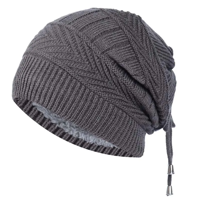 Chapeau d\'hiver en laine plissée pour femme, chapeau chaud, polyvalent, tricoté, en peluche, pour l\'extérieur