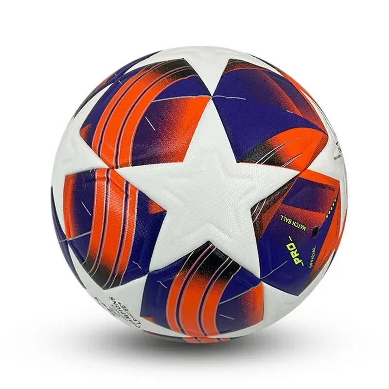 Professional Football Men Size 5 PU Adult Kids Outdoor Sports Training futebol 2025 Game Team High Quality Soccer ball Gift