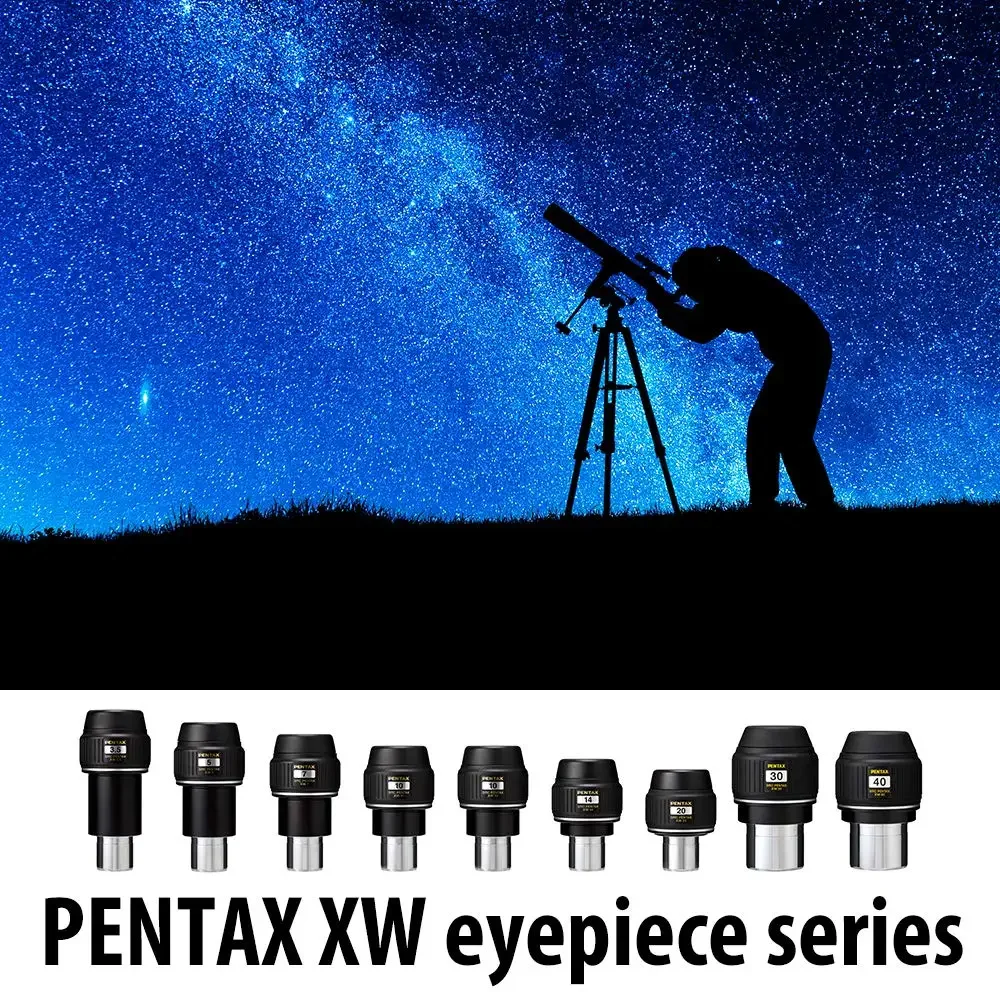 Japan PENTAX  High-Performance Eyepiece for Telescopes Extra-Wide Apparent Angle Multi-Layer Coated Optics