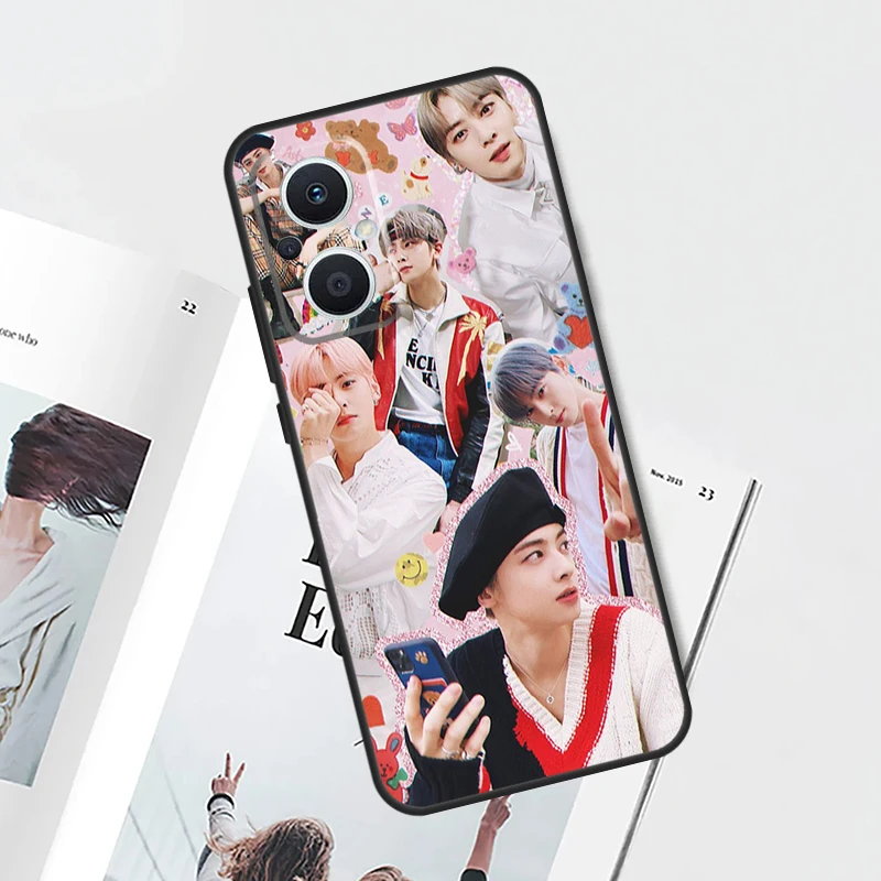 Cha Eun Woo TV True Beauty Kpop Case For OPPO Reno 10 8 Pro 4Z 5Z 4 5 6 7 Lite 8T OPPO Find X5 Lite X6 Pro X3 X2 Neo Cover