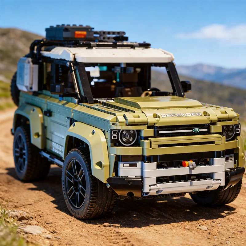 

2573PCS Technical Land Off-road Defender Classic Car Building Blocks 42110 Set Model MOC Vehicle Toys Bricks for Boys Adult Gift