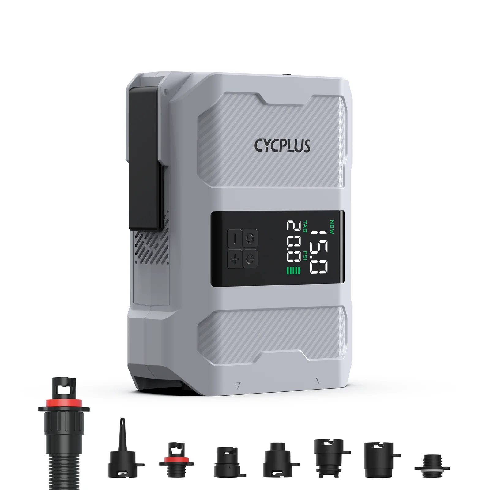 Cycplus-Volcano-インテリジェント電動エアポンプ,18.5v,5200mah