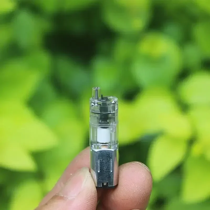 شفافة صغيرة 8 مللي متر M20 مضخة ضغط الأكسجين الهواء تيار مستمر 3 فولت-3.7 فولت 120Kpa لمراقبة مقياس ضغط الدم خزان حوض أسماك