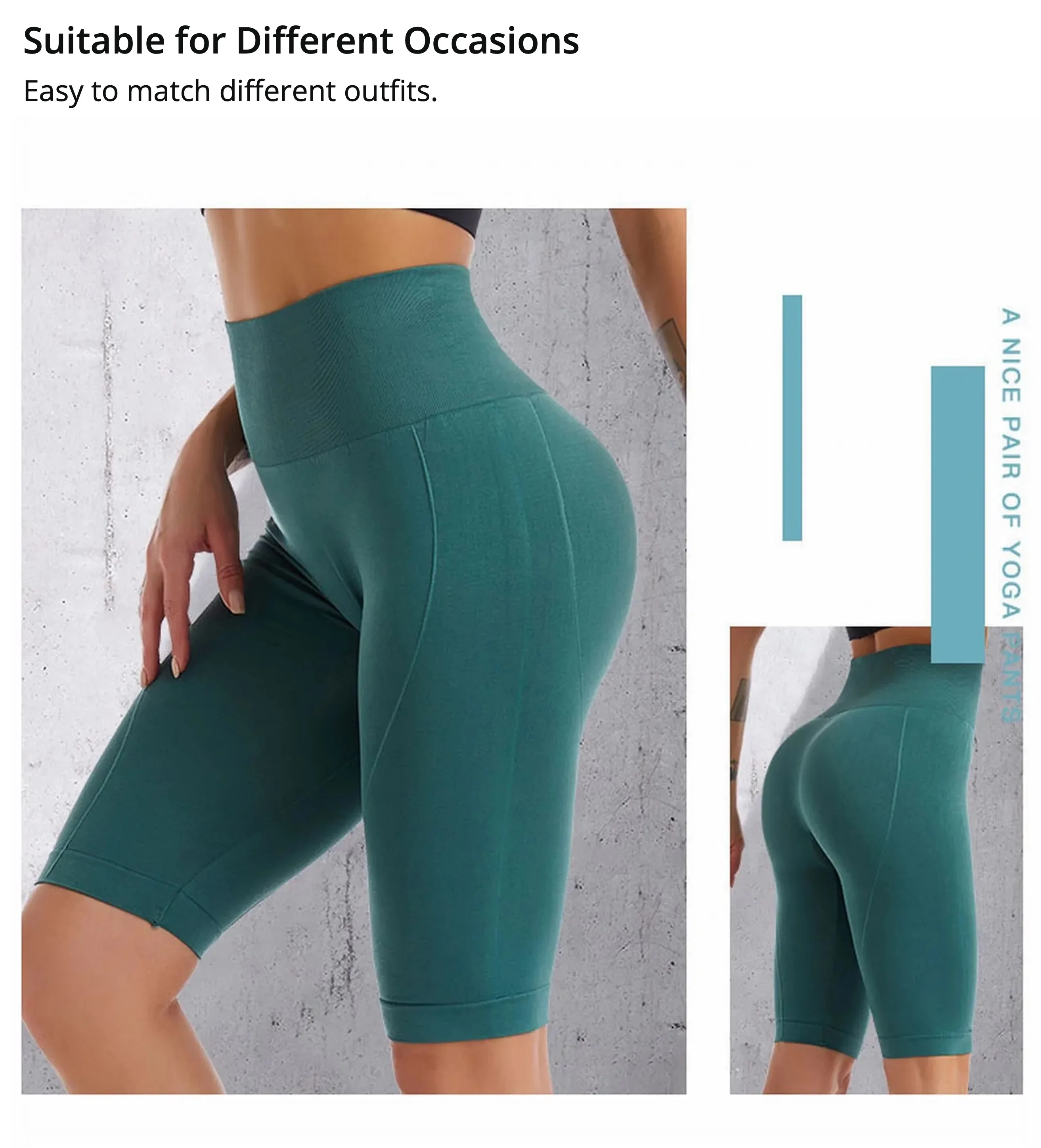 Women Shorts Fitness Sports Shorts for Women Cycling Jogging Fitness High Waist Push Up Gym Shorts Leggings Women Yoga Clothing image 6
