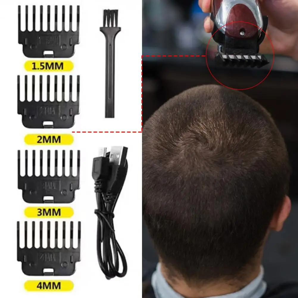 Universal Hair Trimmer Limit Combs Wear-resistant Haircut Accessories Useful Electric Hair Clipper Guide Limit Combs