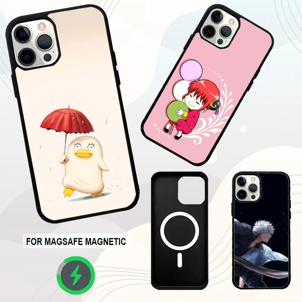 

Anime G-GinTama Phone Case For iPhone 16e,16,15,14,13,12,11,Plus,Pro,Max,Mini Magsafe Magnetic Wireless Charging