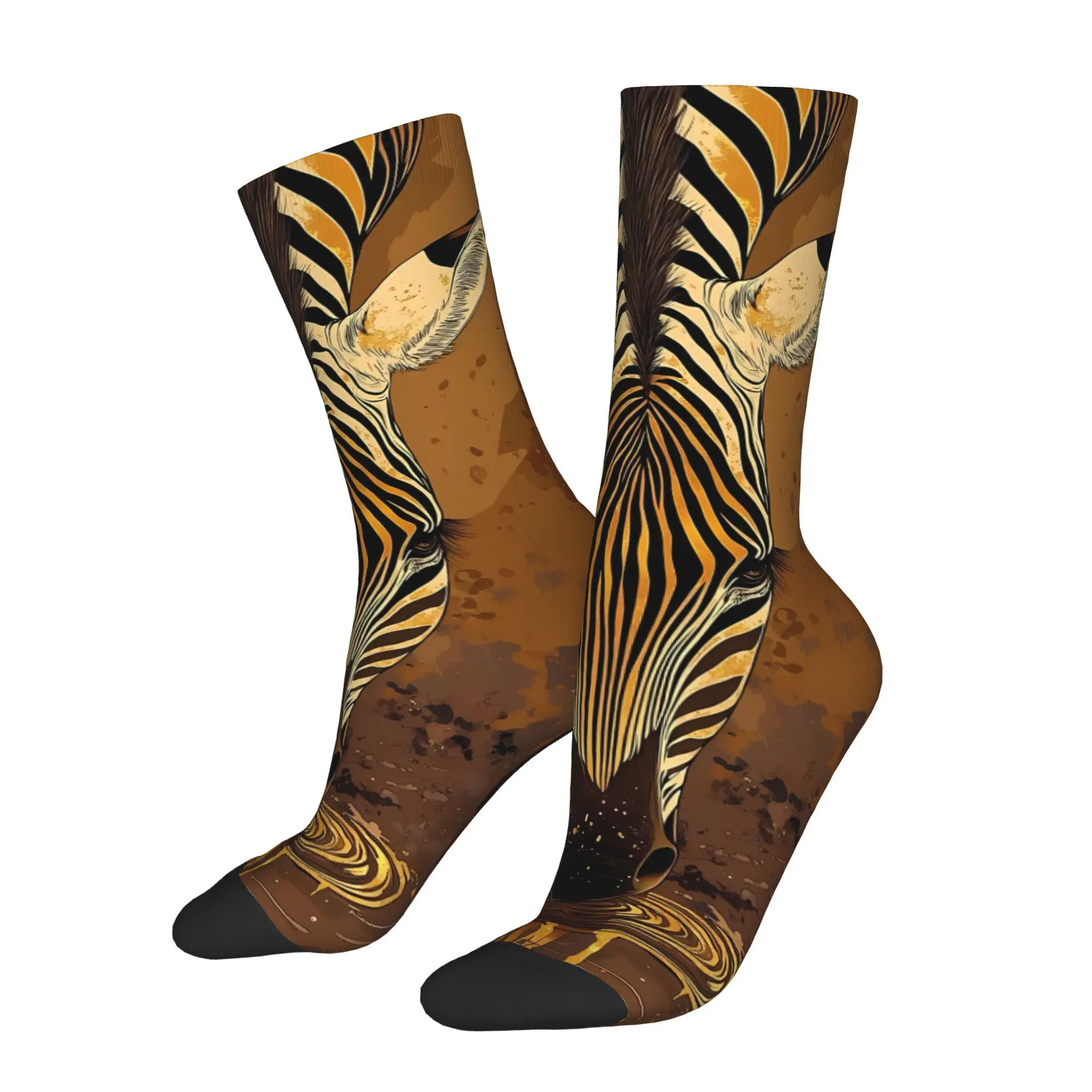 Zebra  Socks Male Mens Women Spring Stockings Polyester