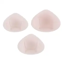 Bra Pads Enhancer  Triangle  Sponge Pad Breast Bra  Inserts Chest  Chest Cups