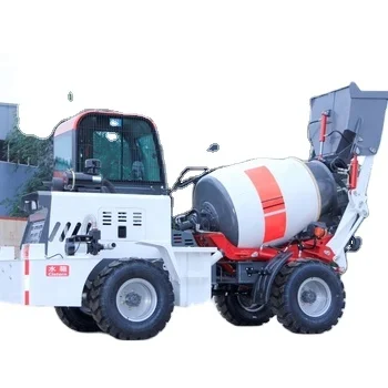 YG Customized Factory Supply Popular 0.7m3 Self Loading Concrete Mixer Self Loading Concrete Mixer Truck Model PanHo 1000