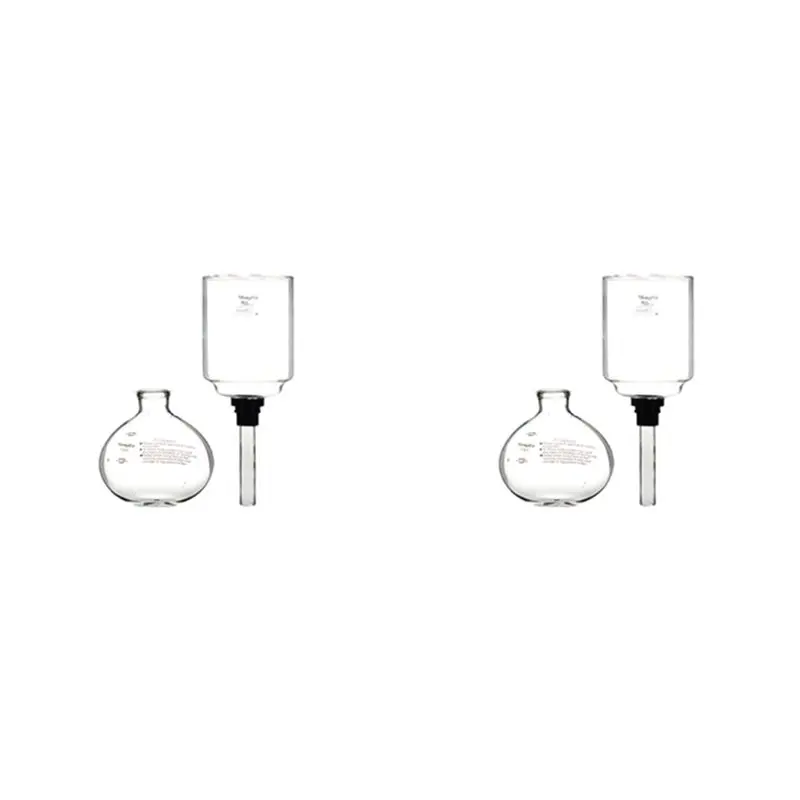 

2X аксессуары для кофейного сифона TCA-3/5 чашек, высококачественный стеклянный сифон, вакуумный горшок, детали для кофеварки, замена (E)-LICG