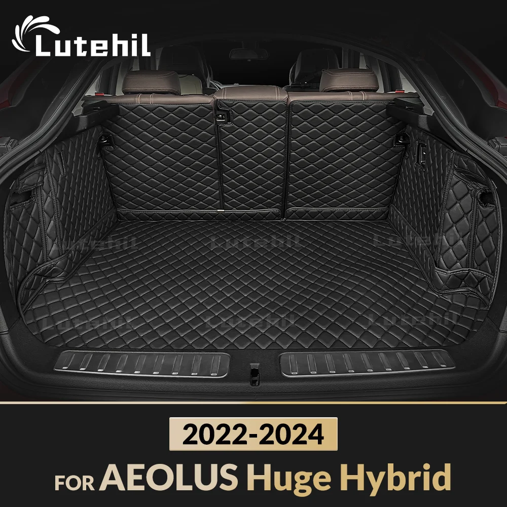 

Для AEOLUS Huge Hybrid 2022 2023 2024, авто полное покрытие, коврик в багажник Lutehil, чехол для багажника автомобиля, подкладка для багажника, аксессуары для интерьера