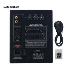 Wishcolor Subwoofer Amplifier Board Plate Amplifier Ethics Sound 350W For Closed & Phase-Inverted Subwoofers