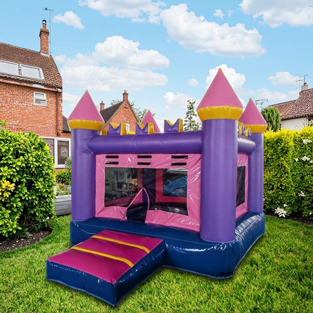 Outdoor Indoor Hot Sale  Inflatable Castle 3*3m Pvc Inflatable Castle Bouncy House with Slide  Bouncy House Trampoline Park