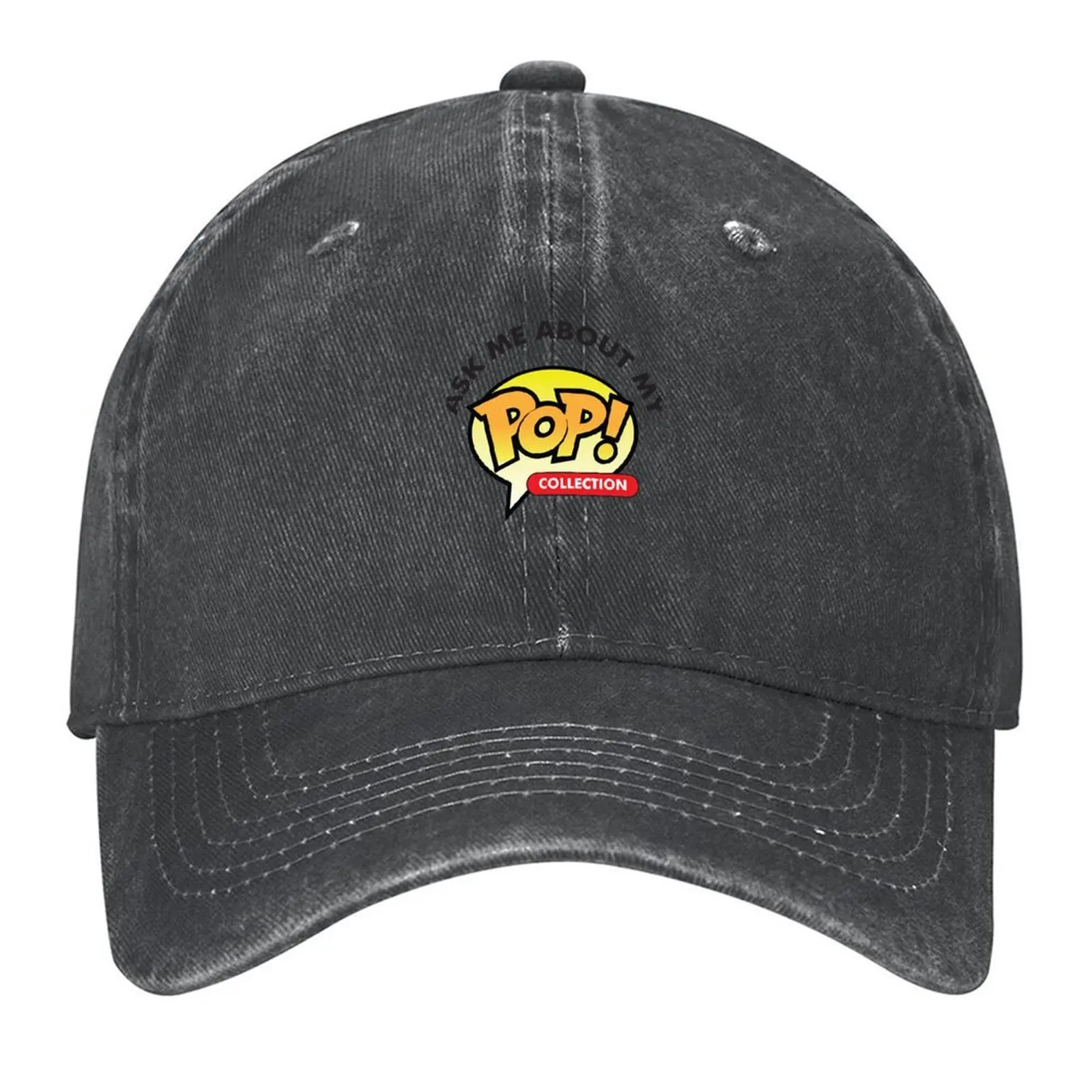

Ask Me About my Pop! Collection Baseball Cap Sun Hat For Children Luxury Hat fashionable summer hat Ladies Men's