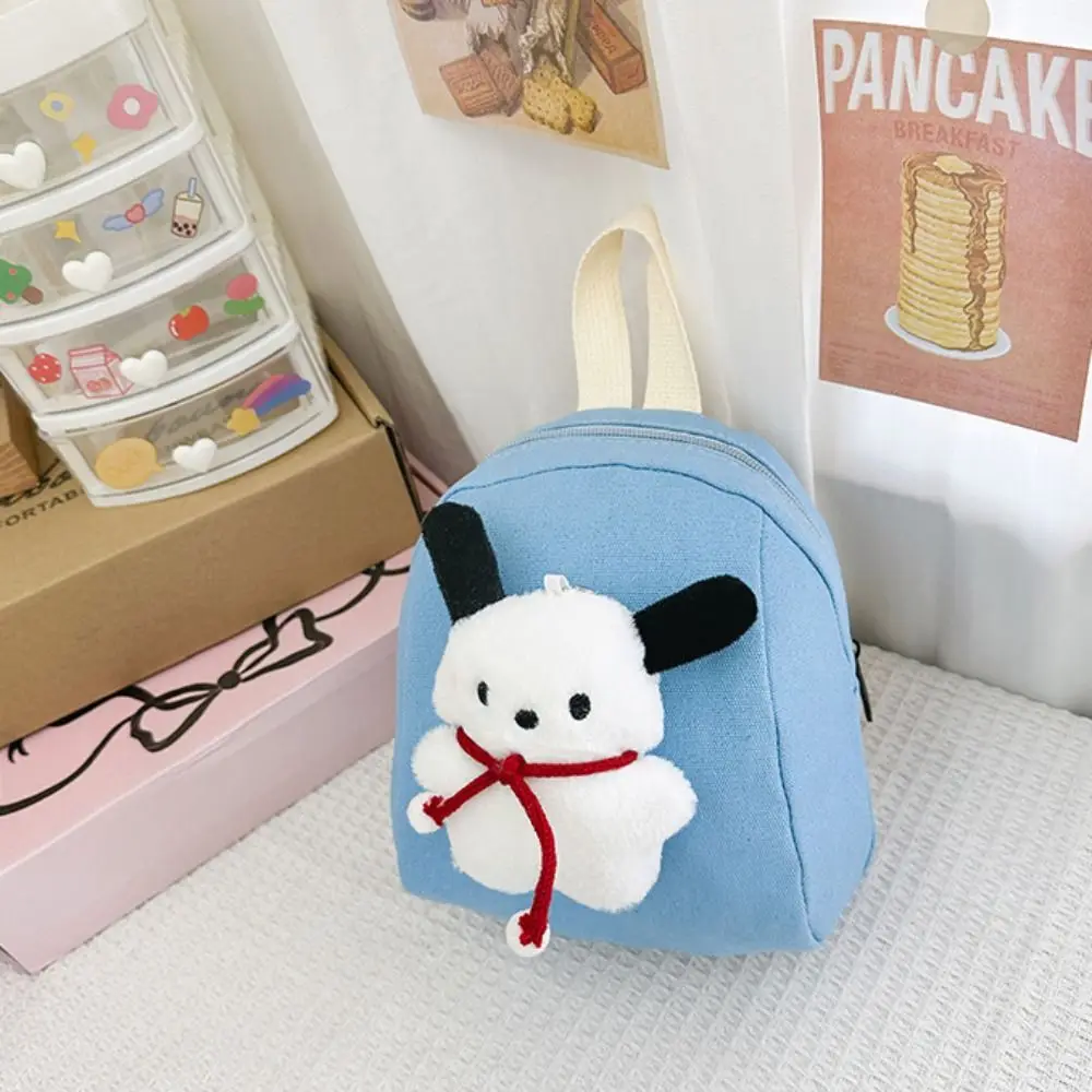 Mochila informal de dibujos animados para niños, de gran capacidad Bolsa Escolar, transpirable, diseño de perro de peluche, bolsas para bebés, niñas y niños