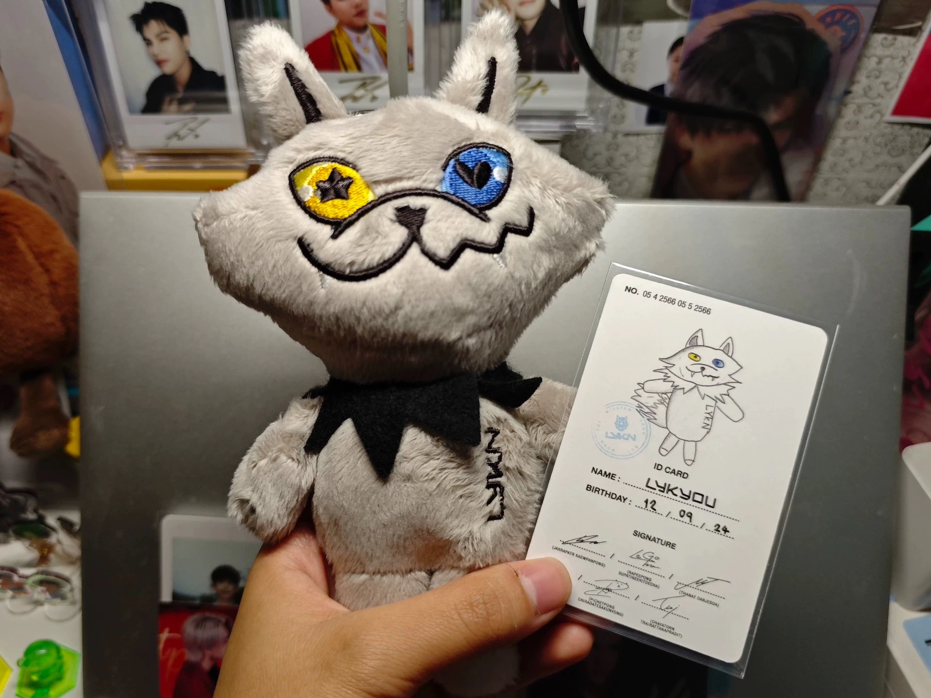 

2025 New In Stock Arrival Official Thai Star Thailand Star LYKN Lykyou Breezy Ballon Keychain 17cm